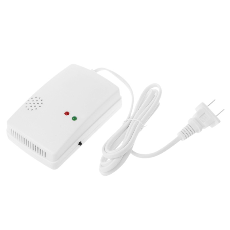 Bộ cảm biến cảnh báo rò rỉ khí ga kèm đèn LED dùng cho hộ gia đình
