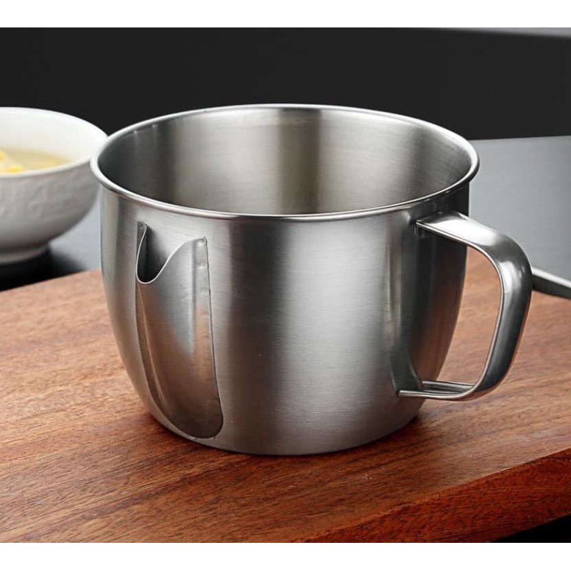 Ca tách dầu mỡ cho nước dùng trong hơn không bị tích mỡ Kt 13x10cm (ảnh thật)