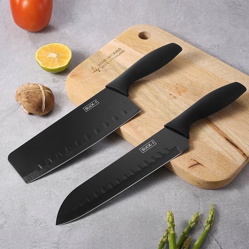 Bộ dao thớt lúa mạch kháng khuẩn 10 món - dao ăn dặm siêu sắc siêu bền - thái thịt hoa quả - dụng cụ nhà bếp