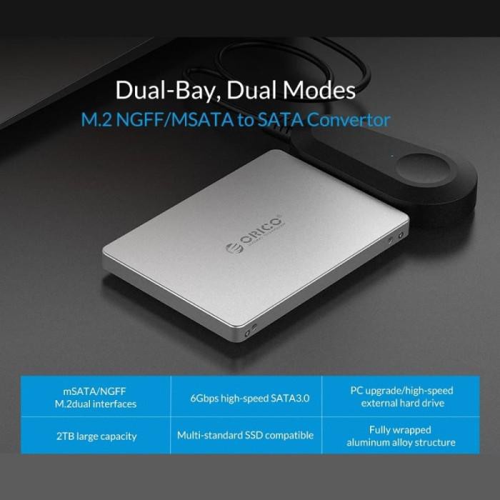 Ốp Điện Thoại / Orico Ms2Ts (M.2 Sata + Msata Sang 2.5 "Sata Converter) | BigBuy360 - bigbuy360.vn