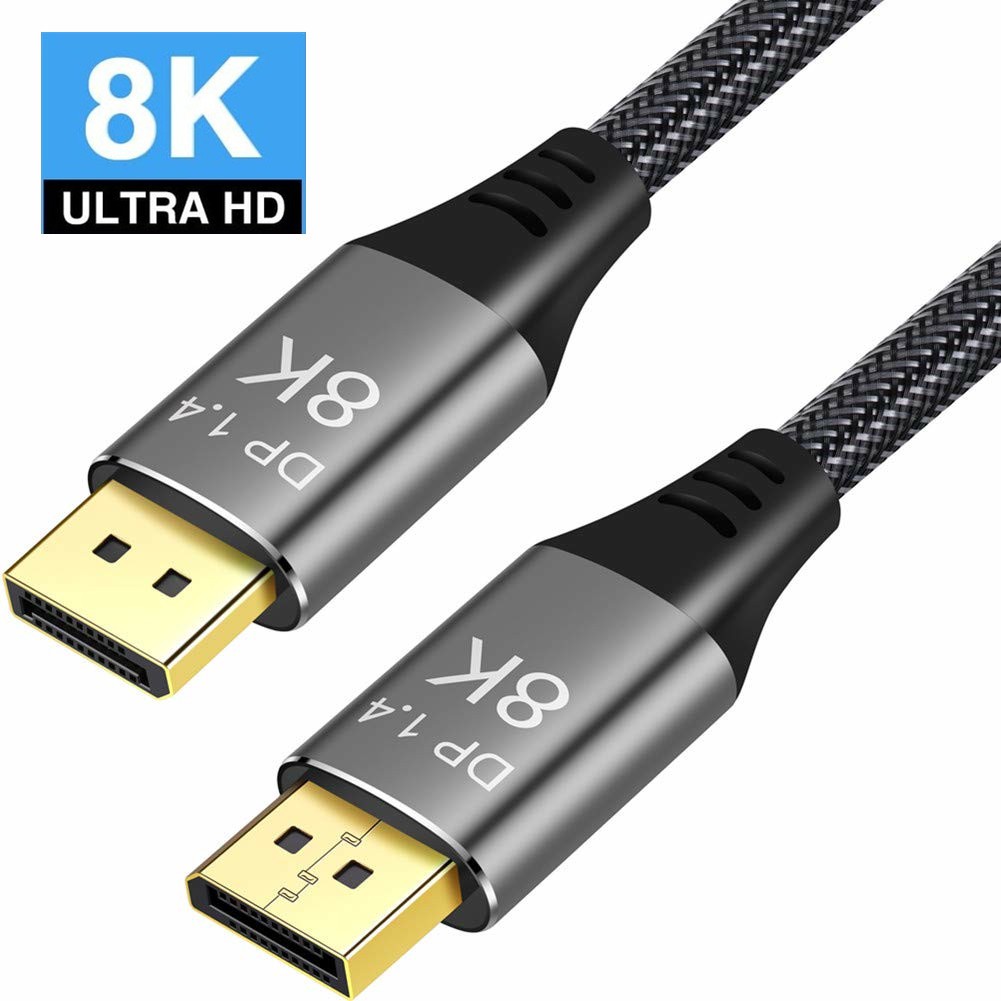 Cáp DisplayPort e Ultra HD 8K 4K DP sang DP Dây đồng DP 1.4 HBR3 8K @ 60Hz 4K @ 144Hz Tốc độ cao 32.