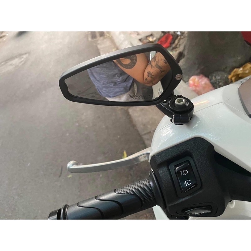 Gương gù thái chính hãng mặt kính trắng lắp cực gọn