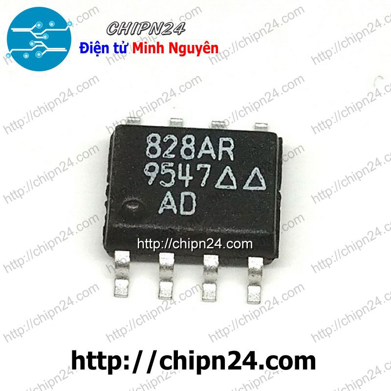 [1 CON] IC AD828 SOP-8 (SMD Dán) (AD828AR AD828A AD828ARZ AD 828AR 828)