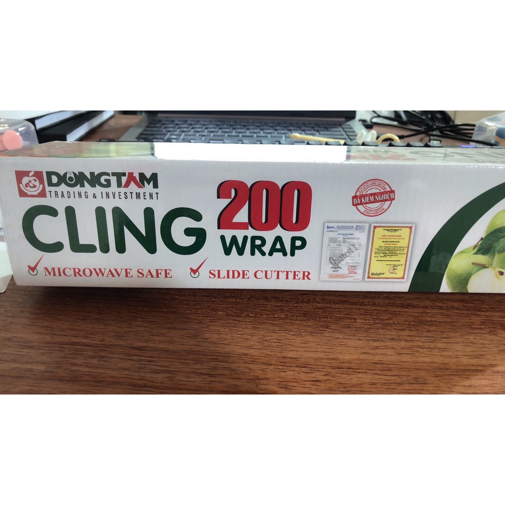 Màng bọc thực phẩm loại hộp 200  Wrap cao cấp