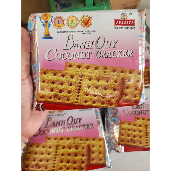 BÁNH QUY COCONUT CRACKER GÓI 178GR