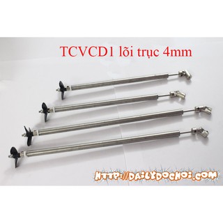 Trục chân vịt kèm chân vịt và trục chuyển động mềm đủ kích cỡ dùng thay thế hay chế tạo tàu thủy điều khiển từ xa