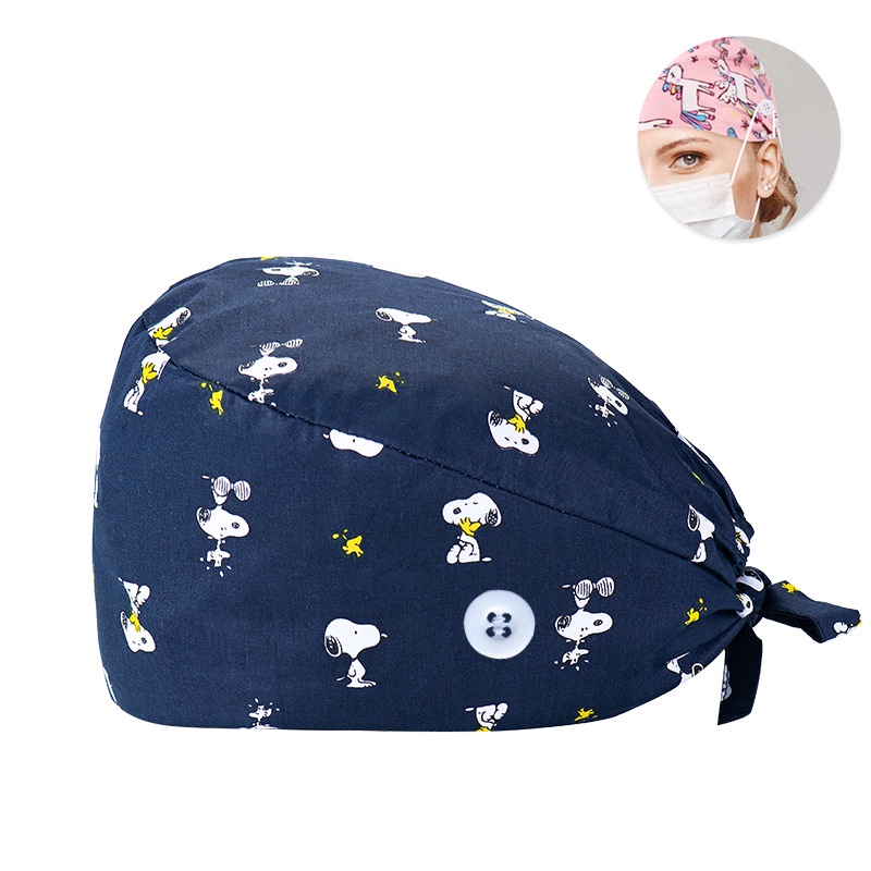 Nón Y Tá Chất Liệu Cotton Cao Cấp