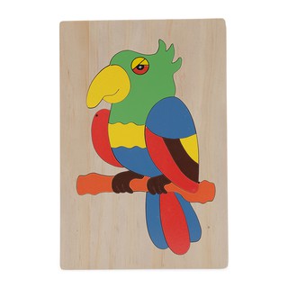 Đồ chơi giáo dục Việt For Kids - Tranh ghép 16x24 - Vẹt - VT3P-0087-21