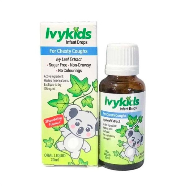 Tinh Chất Ho, Tiêu Đờm IvyKids 20ml cho bé Ivykid