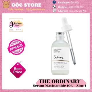 Tinh chất the ordinary niacinamide 10% + zinc 1%