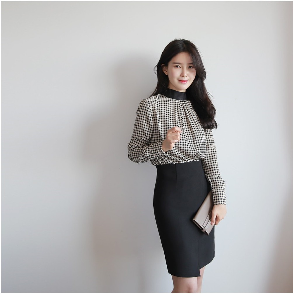 S- 5xl |Chân váy công sở cạp cao tà lệch siêu xinh (Oder 2-4 ngày) | BigBuy360 - bigbuy360.vn