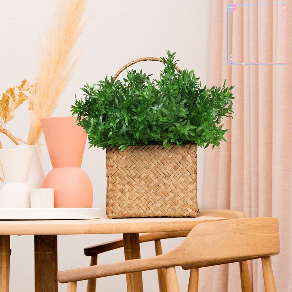 1 Bó Cây Nhân Tạo Bằng Nhựa Chống Phai Màu Trang Trí Nhà Cửa DIY