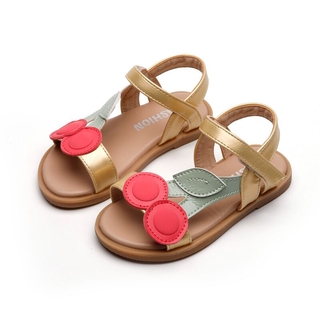 Children's Shoes Sandals 2021 Summer New Girls Korean Hit Colour Princess Shoes Girls Non-slip Beach Shoes Cute Fashion Casual
