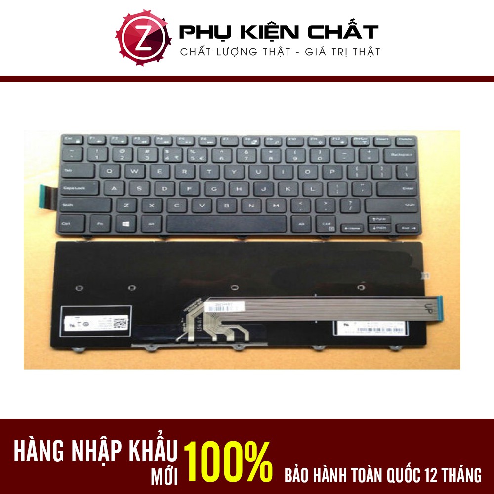 Bàn phím Laptop Dell Inspiron 3449 3451 3452 3458 3459  5442 5443 5445 5446 5447 5448 5451 5455 5457 5458 5459 7447