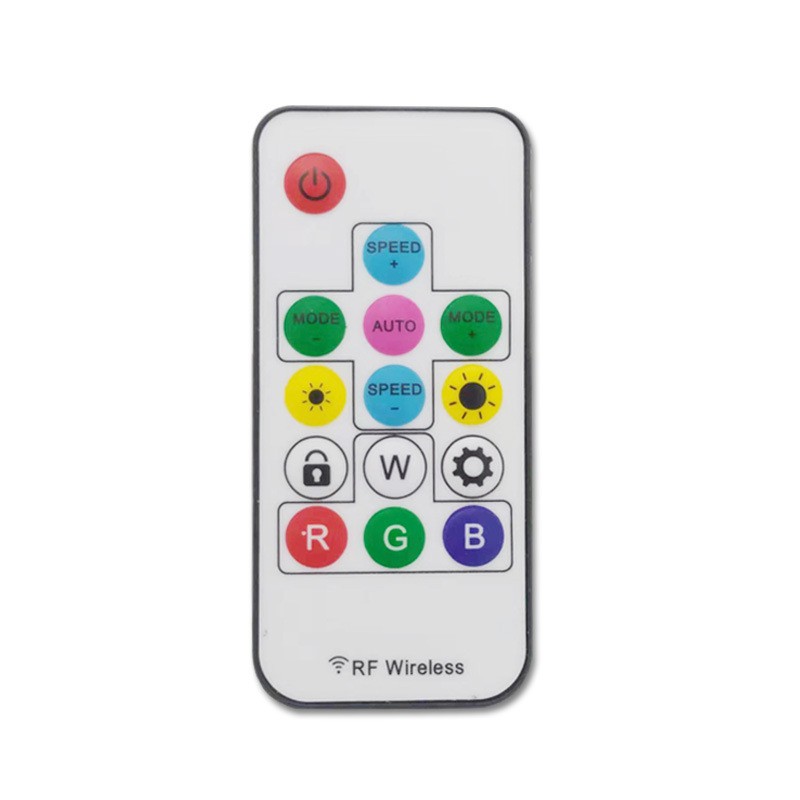 LED DÂY DÁN HÔNG XE ÔTO FULL MÀU VỚI REMOTE 14 PHÍM