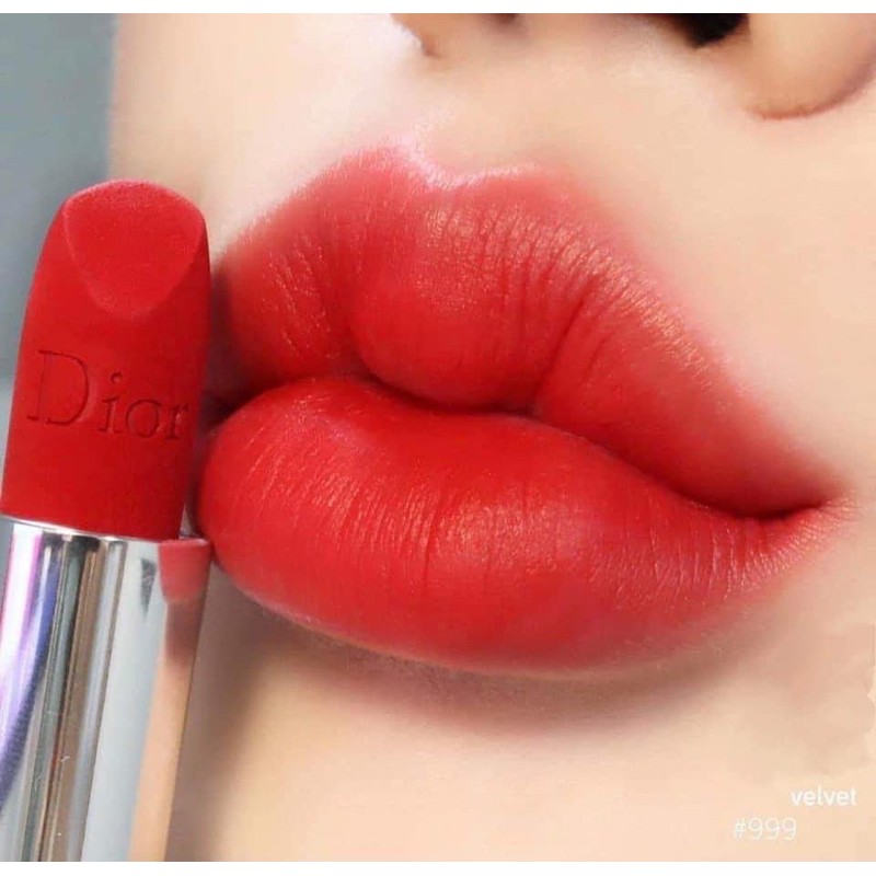son mini Dior velvet 999 (mẫu mới, unbox) | BigBuy360 - bigbuy360.vn