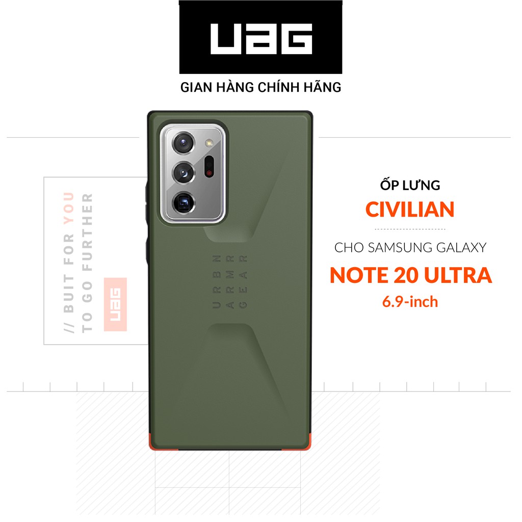 Ốp lưng UAG Civilian cho Samsung Galaxy Note 20 Ultra