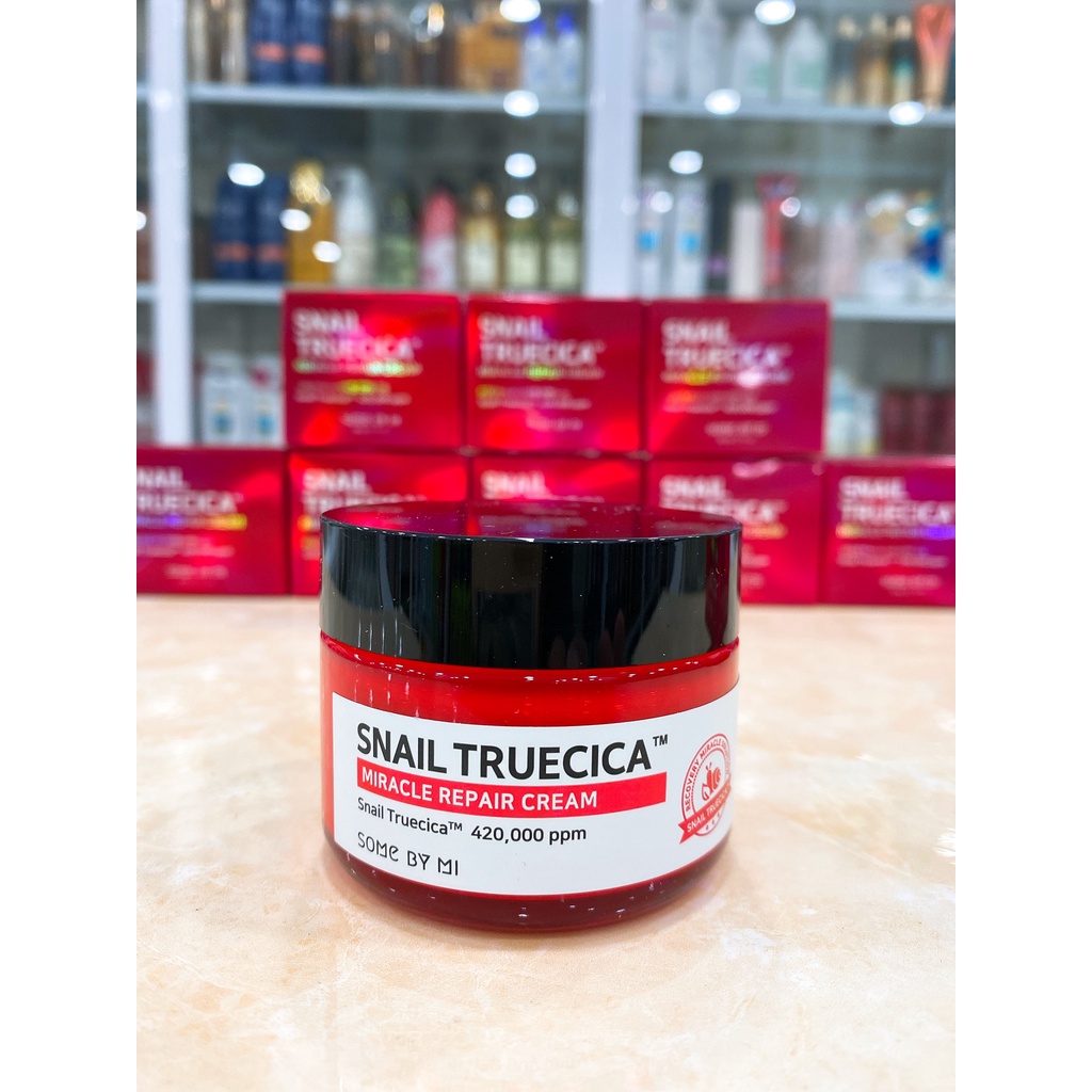 Kem Dưỡng Ốc Sên Phục Hồi Da Some By Mi Snail Truecica Miracle Repair Cream Hàn Quốc 60g