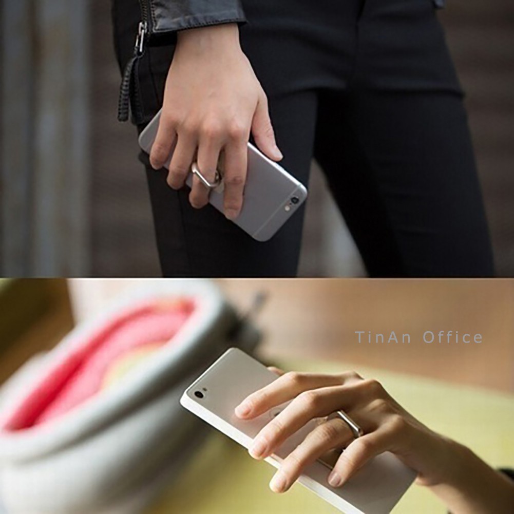 Giá đỡ điện thoại di động hình trái tim, Giá đỡ dạng nhẫn xoay 360° đa năng