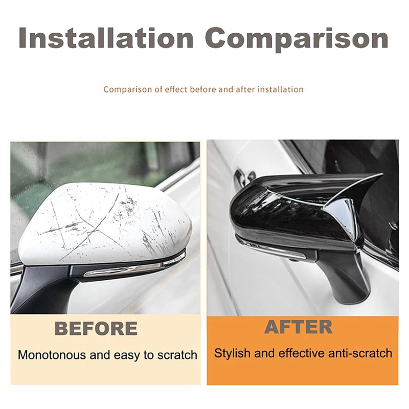 Ốp Gương Chiếu Hậu Chất Lượng Cao Dành Cho Xe Hơi-Toyota Camry 2018 2019 2020 2021