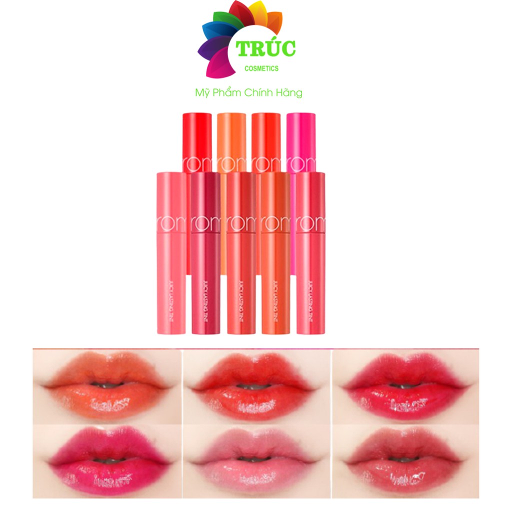 Son Tint Lì Romand Juicy Lasting Tint Trúc Cosmetics