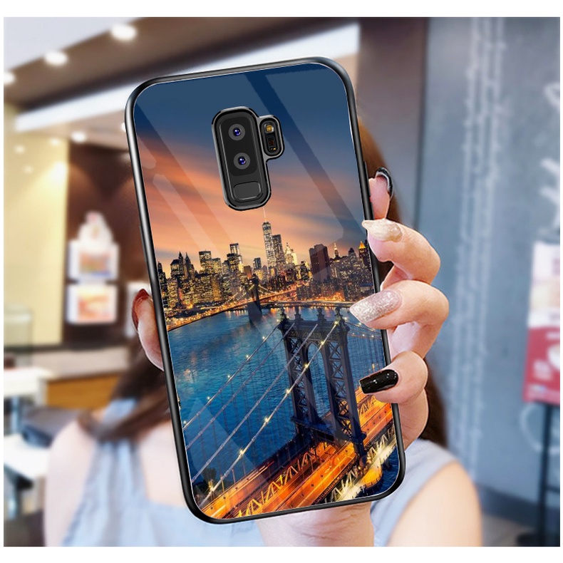 Ốp Lưng SAMSUNG GALAXY S9, S9 PLUS  Ốp kính bóng cao cấp mới nhất