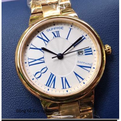 [Giá Sốc]Đồng hồ nữ Sunrise No.2133 mặt số la mã , 2 màu có lịch A2