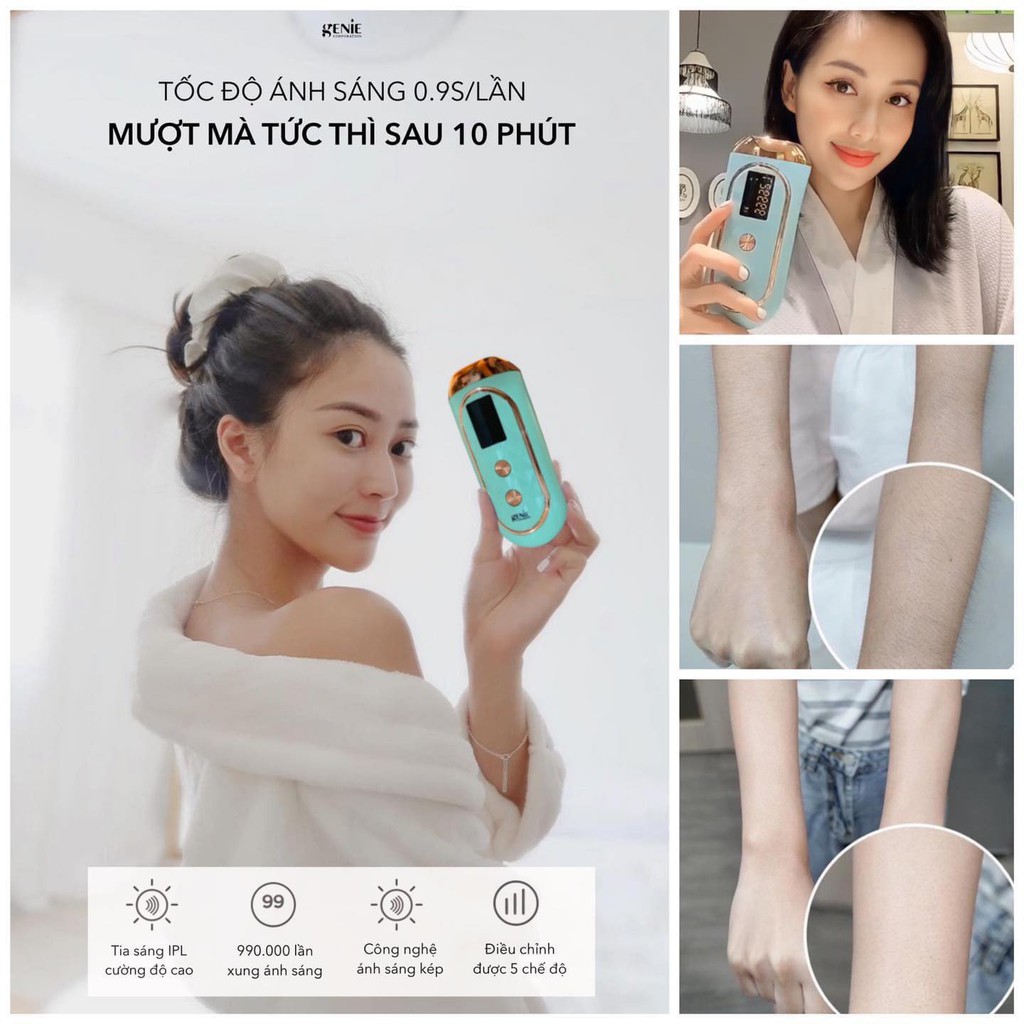  MÁY TRIỆT LÔNG LASER IPL GENIE