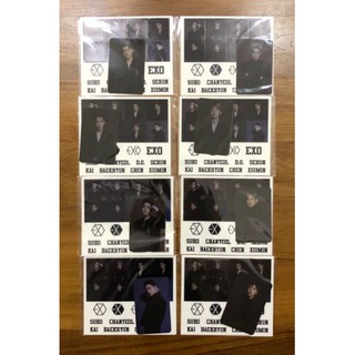 {SM official - Order} EXO official fanlight ver 3.0/ Gậy cổ vũ: Set hình dán và thẻ hình (Chọn thành viên)