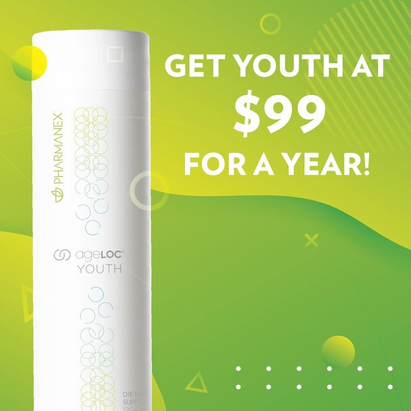 Ageloc Youth Nuskin 120 viên | Thực Phẩm Bảo Vệ Sức Khỏe ageLOC Y-Span Chính Hãng Nuskin (120 viên)