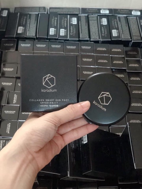 Phấn phủ siêu mịn Karadium collagen two way pact | BigBuy360 - bigbuy360.vn