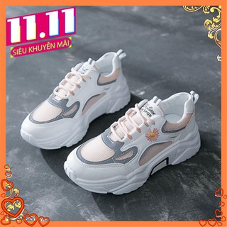 [HÀNG CAO CẤP] Giày thể thao nữ khuynh hướng cao cấp 😍Hoa cúc，Phản quang😍3 màu có sẵn