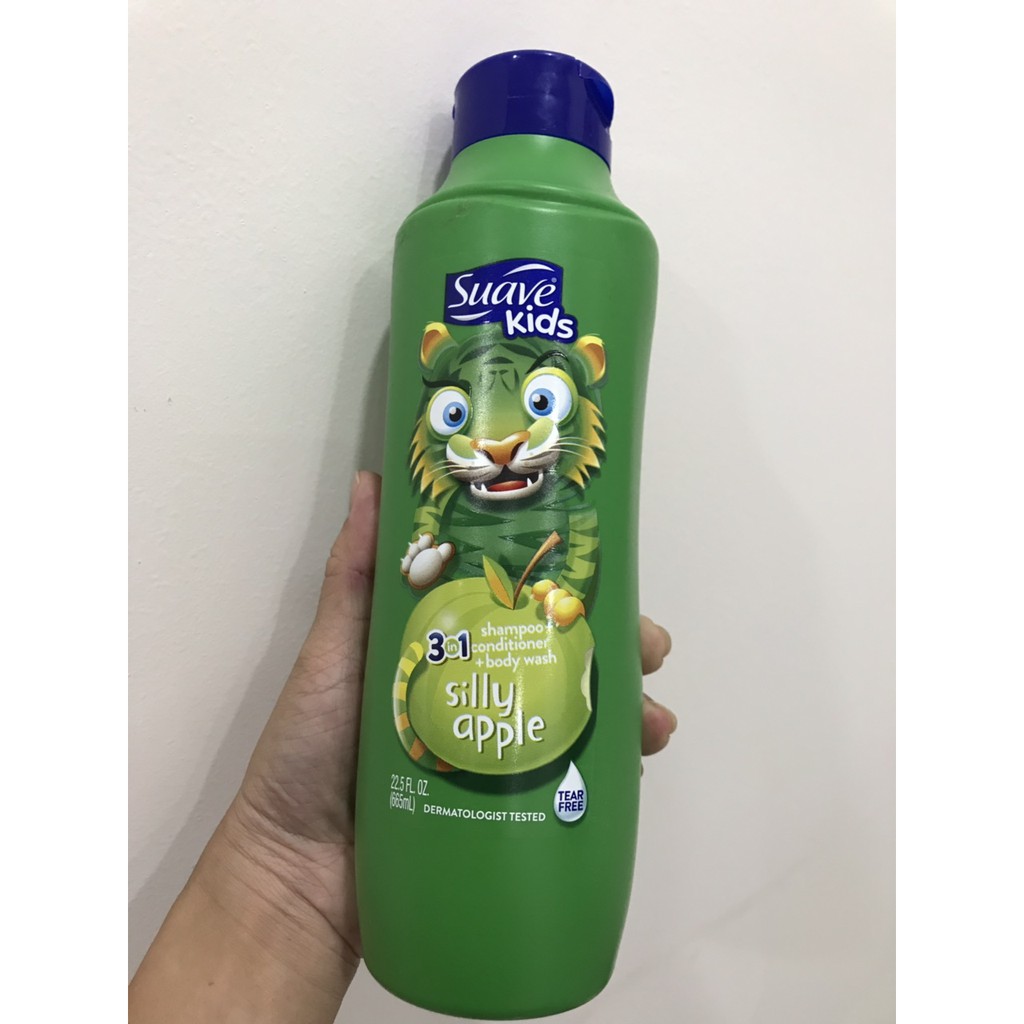 Sữa tắm Suave Kids 3 in 1, 665 Ml