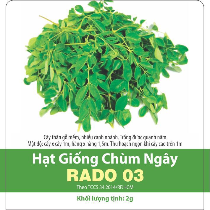 Hạt Giống Chùm Ngây 2 Gram