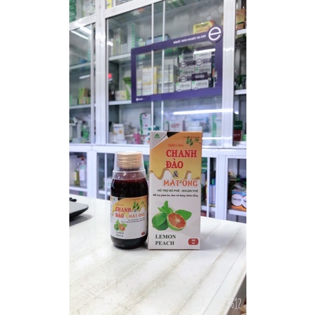 Siro ho Chanh đào Mật ong