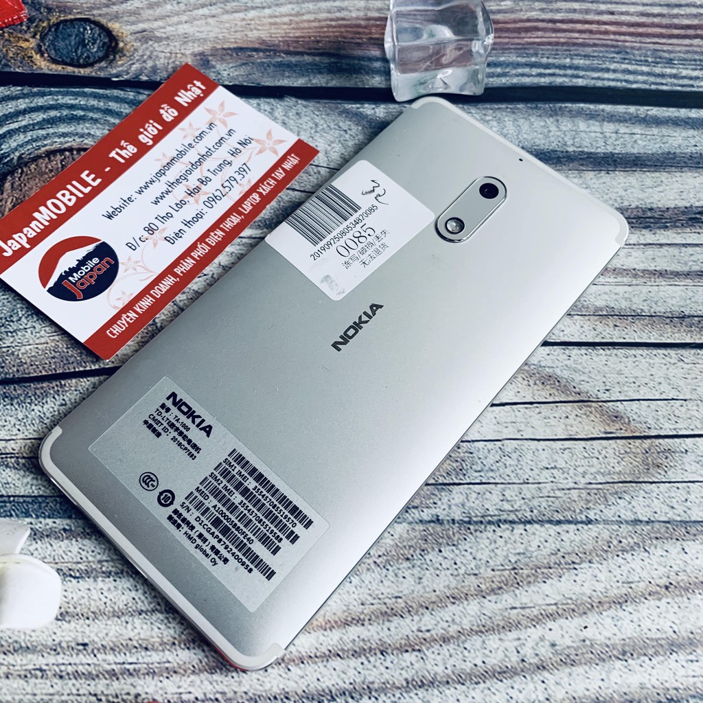 Điện thoại nokia 6 - 2 SIM 2 Sóng , RAM 4GB, Chip  Lõi Tám,Tiếng Việt Đầy Đủ | BigBuy360 - bigbuy360.vn