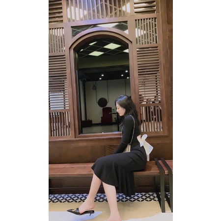 Đầm body nơ lưng đuôi cá | BigBuy360 - bigbuy360.vn