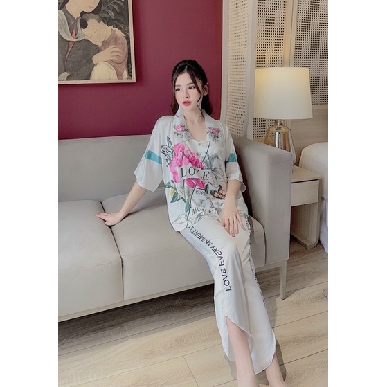 Bộ lụa mango- latin- satin phôi tay dài | BigBuy360 - bigbuy360.vn