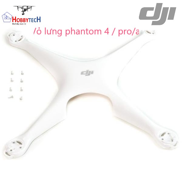Vỏ phantom 4 pro chính hãng DJI - Vỏ lưng | linh kiện phantom 4 pro