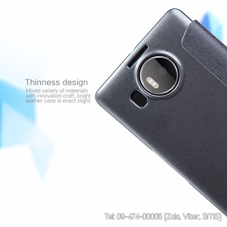 Bao da Lumia 950XL Nillkin Sparkle chính hãng