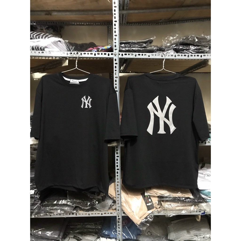 &lt;FREE SHIP&gt; Áo thun nam nữ unisex tay lỡ in phản quang chất thun co giãn 4 chiều (psNY)