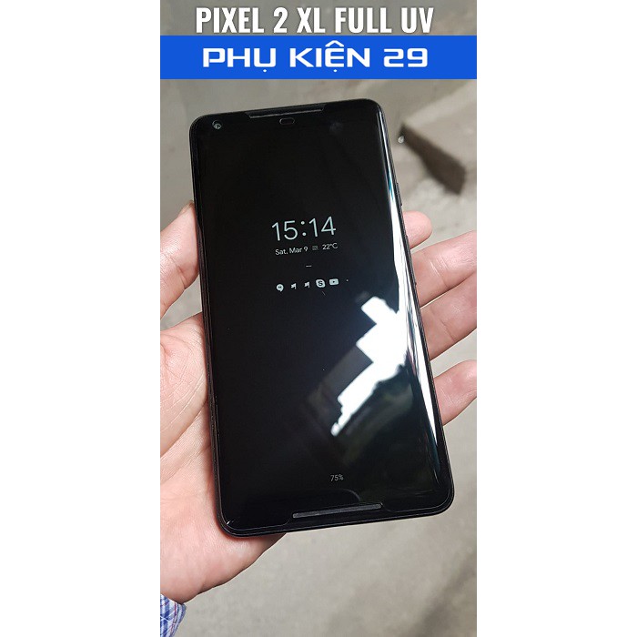 [Google Pixel 2 XL/ 2XL] Kính cường lực FULL màn FULL keo UV Glass Pro+ 9H