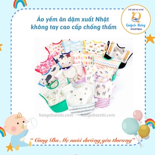Áo yếm xuất nhật chống thấm có máng hứng