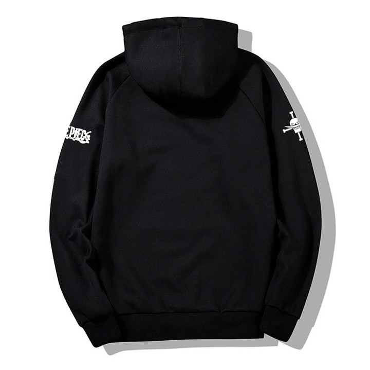 Áo Hoodie One Piece Râu Trắng nam dày dặn siêu chất soái cực phá cách siêu phẩm 2020