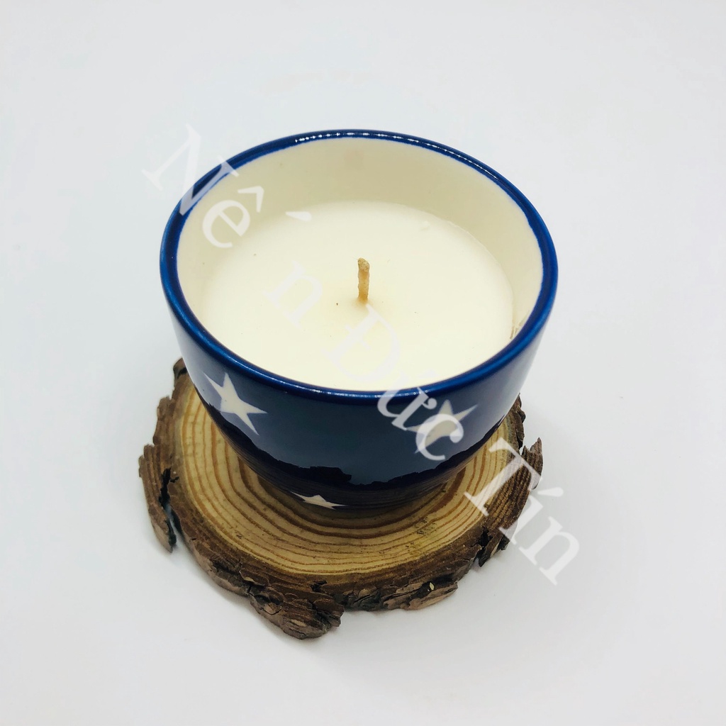 Ly nến thơm cao cấp an toàn không khói hương thơm thư giãn dễ chịu
