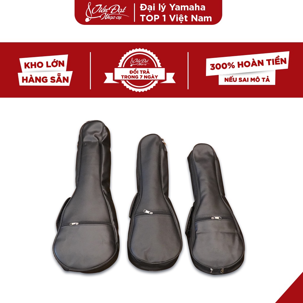 Bao Đàn Ukulele 3 Lớp Bền Đẹp, Chống Thấm Nước, Chống Bụi Bẩn