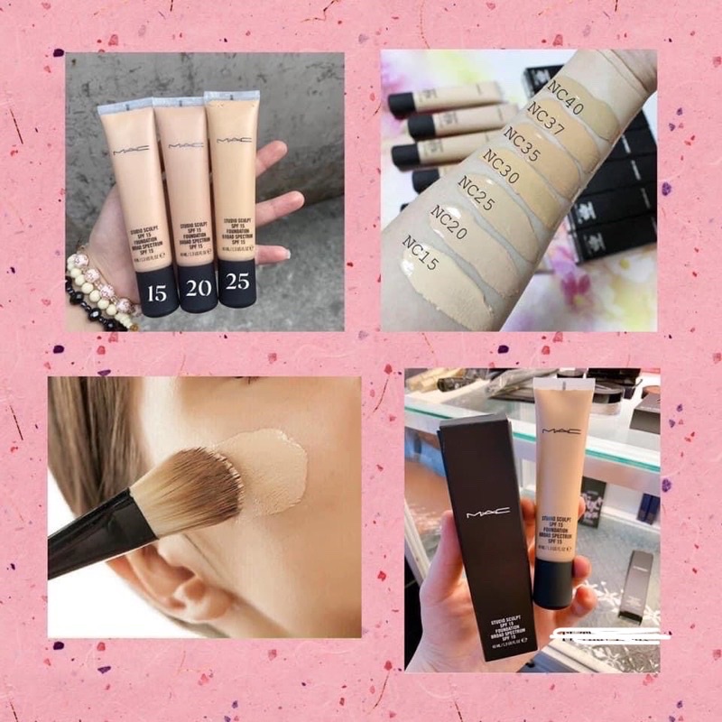 Kem nền MAC Studio Sculpt SPF15 Tuýp 40ml | BigBuy360 - bigbuy360.vn