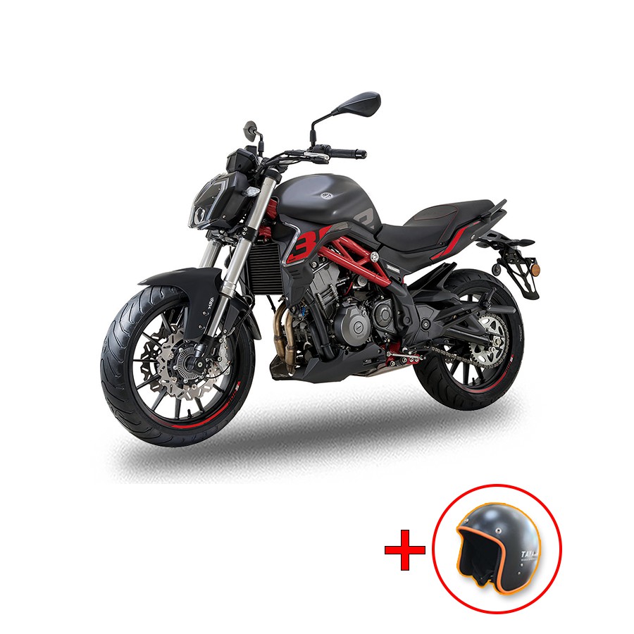 Xe phân khối lớn Benelli 302S (đen-đỏ)