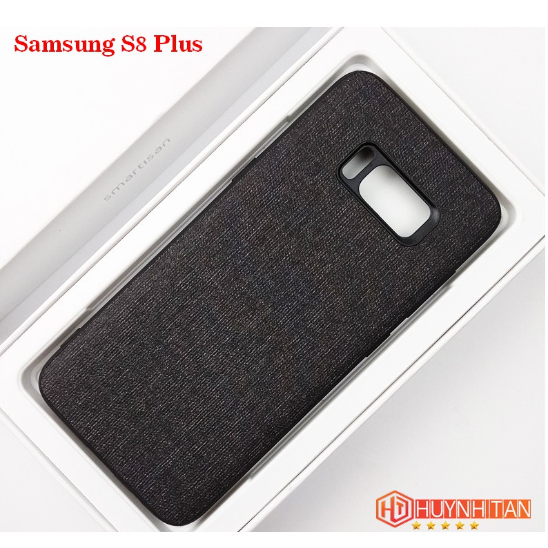Ốp lưng Samsung S8 Plus vân vải Jean (Full Màu)