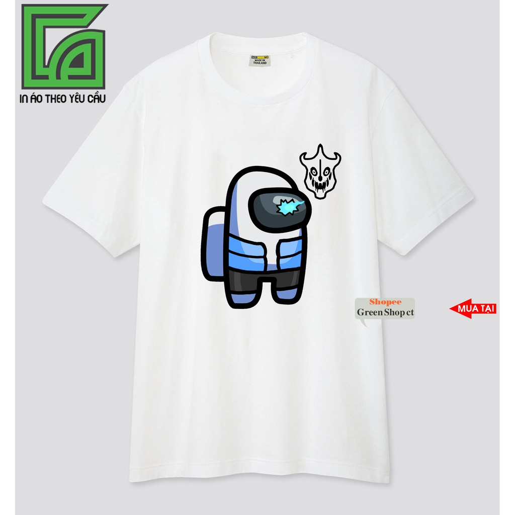 (NEW) Áo Thun In Hình Undertale Sans Among Vải Cotton Thái S150